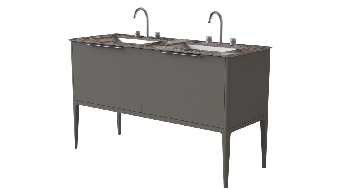 Valentina Smooth 1400mm 2 Drawer