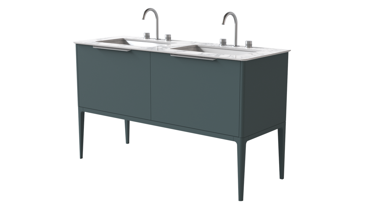 Valentina Smooth 1400mm 2 Drawer