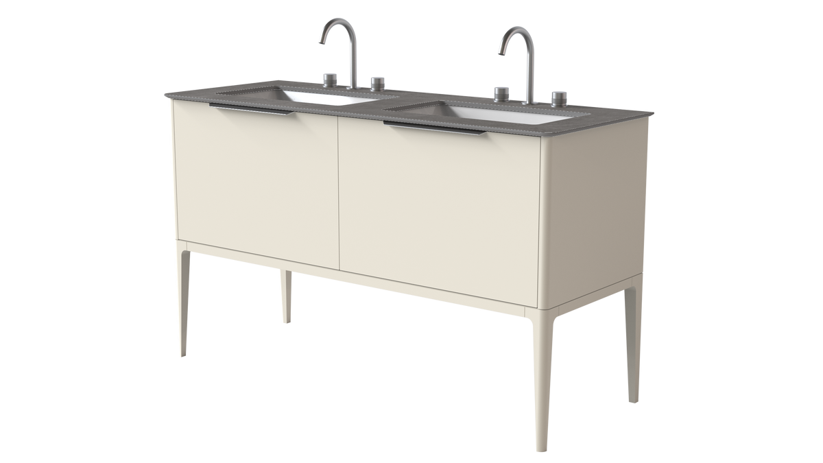 Valentina Smooth 1400mm 2 Drawer
