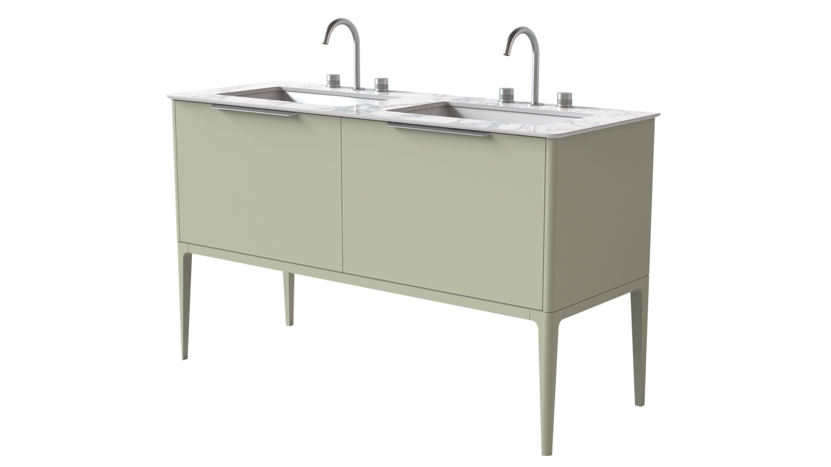 Valentina Smooth 1400mm 2 Drawer