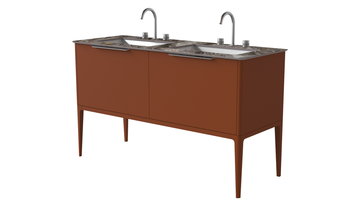 Valentina Smooth 1400mm 2 Drawer