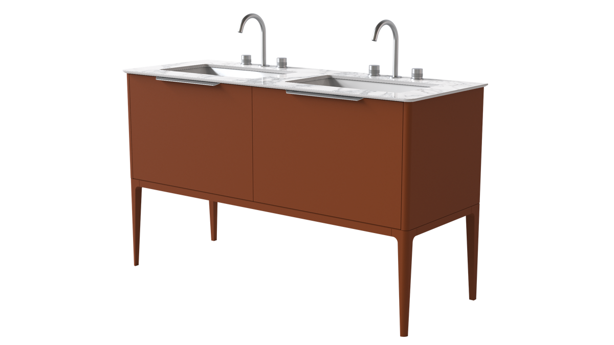 Valentina Smooth 1400mm 2 Drawer