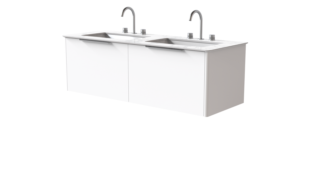 Valentina Smooth 1400mm 2 Drawer