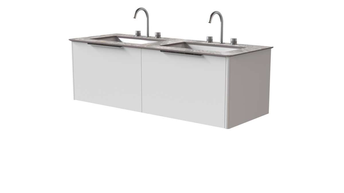 Valentina Smooth 1400mm 2 Drawer