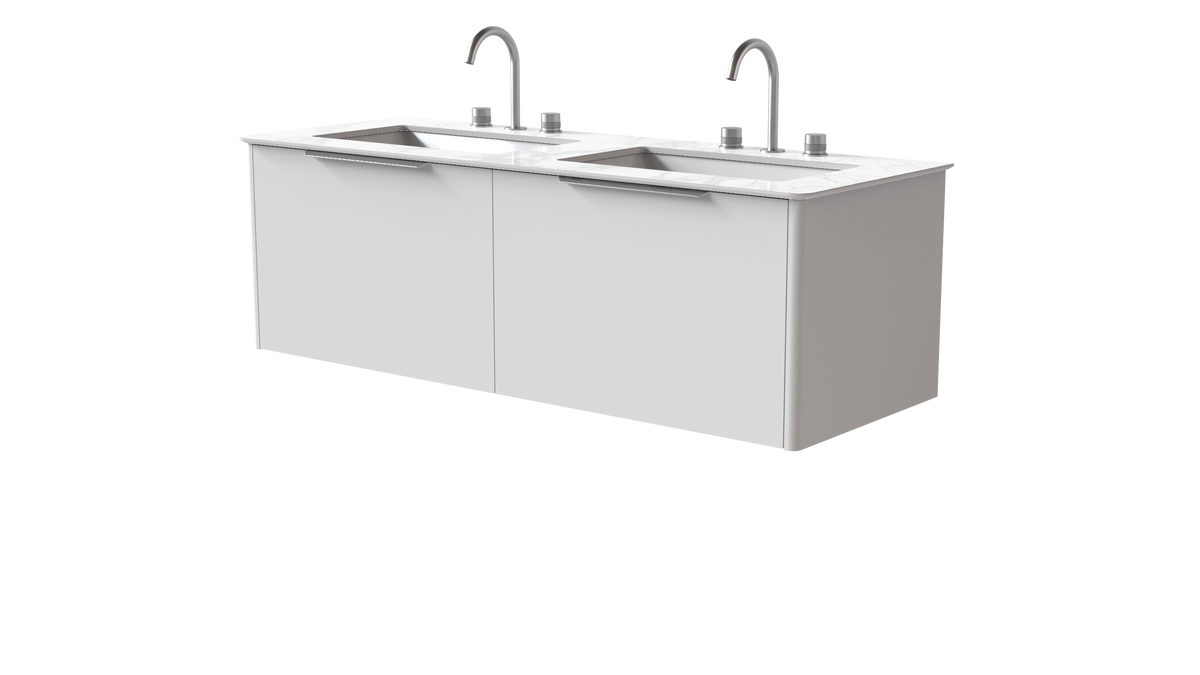 Valentina Smooth 1400mm 2 Drawer