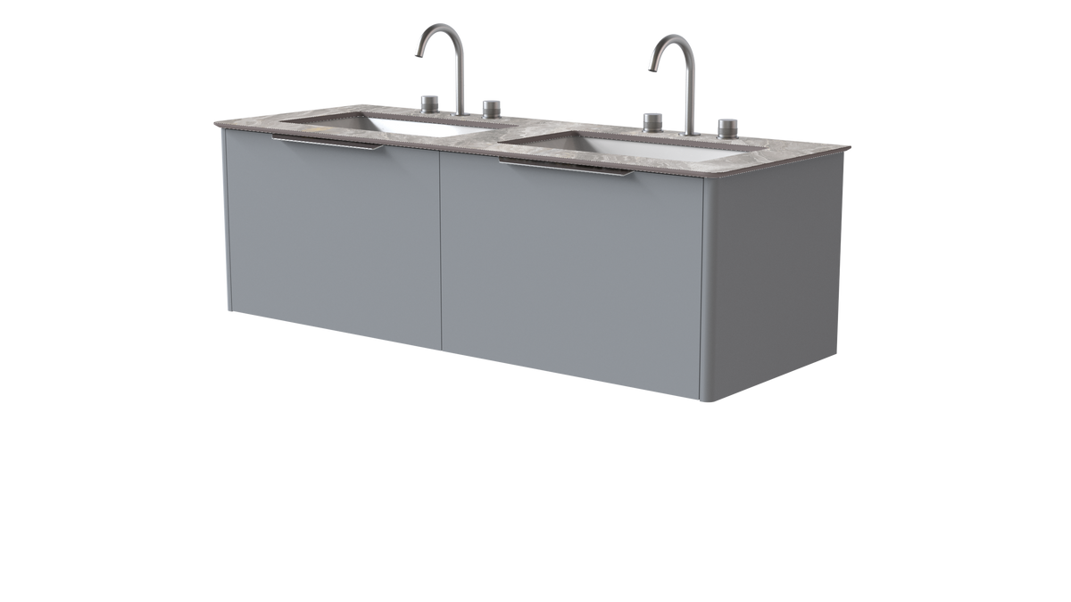 Valentina Smooth 1400mm 2 Drawer
