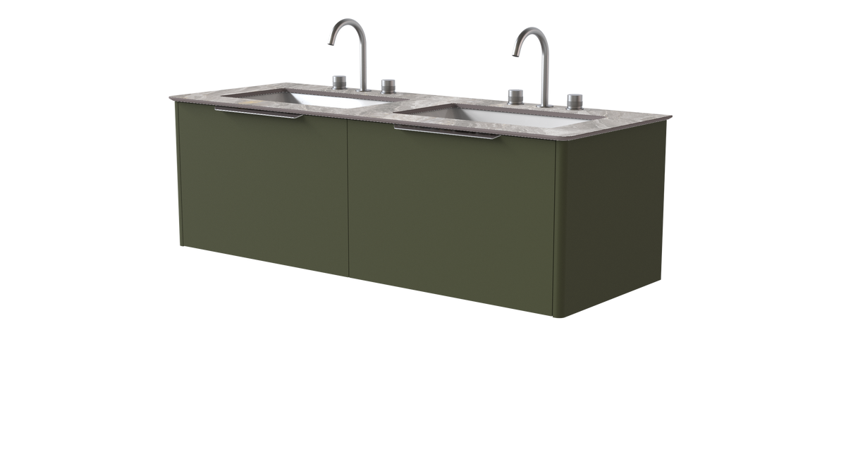 Valentina Smooth 1400mm 2 Drawer