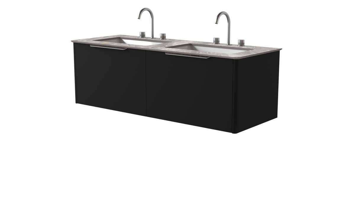 Valentina Smooth 1400mm 2 Drawer