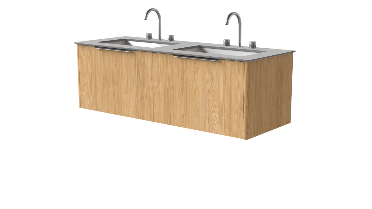 Valentina Smooth 1400mm 2 Drawer