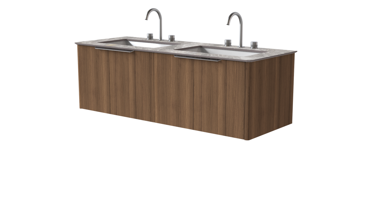 Valentina Smooth 1400mm 2 Drawer