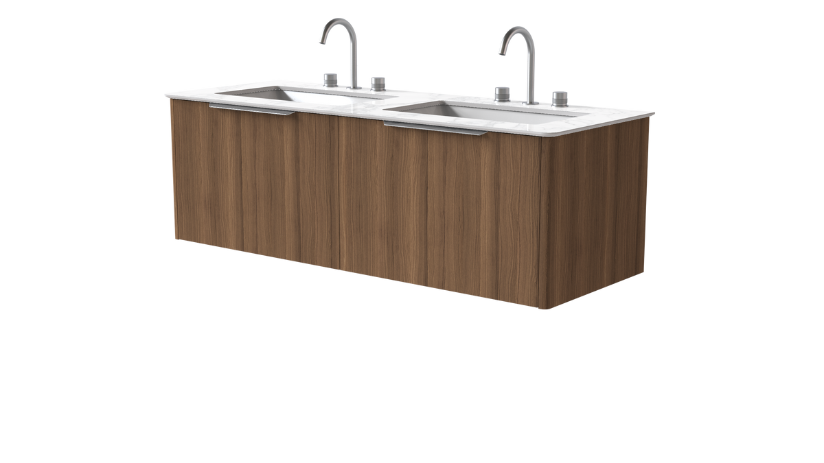 Valentina Smooth 1400mm 2 Drawer