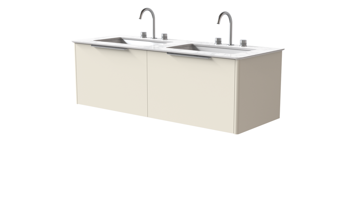 Valentina Smooth 1400mm 2 Drawer