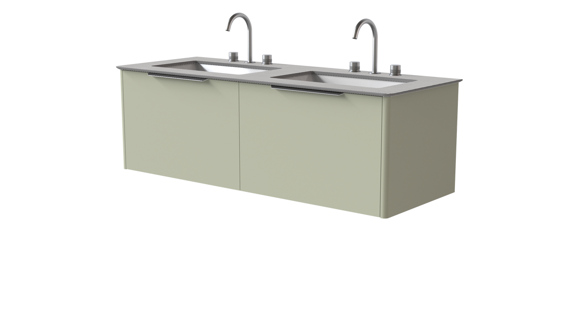 Valentina Smooth 1400mm 2 Drawer