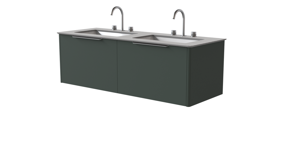 Valentina Smooth 1400mm 2 Drawer