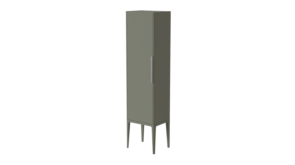Valentina Smooth 450mm Tall Cabinet