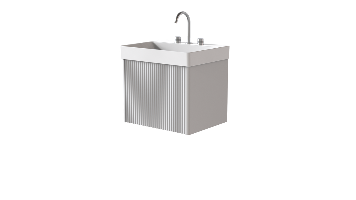 Elice Flute Colour 600mm 1 Drawer