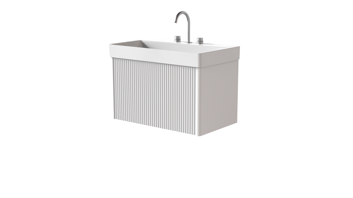 Elice Flute Colour 800mm 1 Drawer