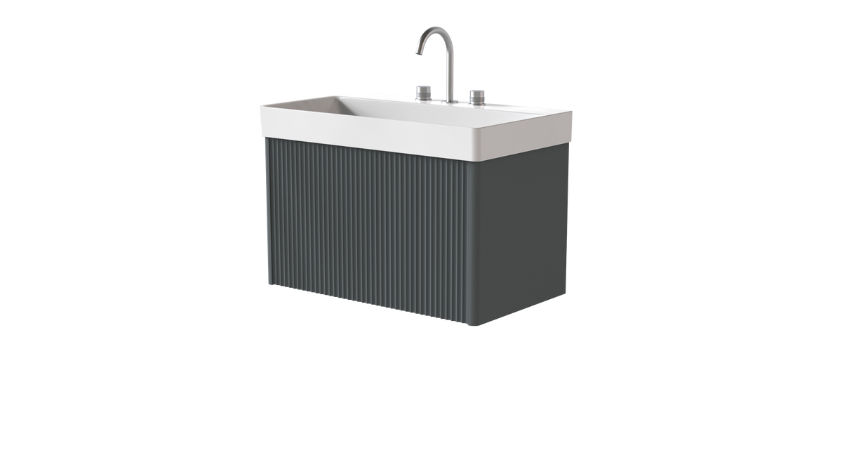 Elice Flute Colour 800mm 1 Drawer