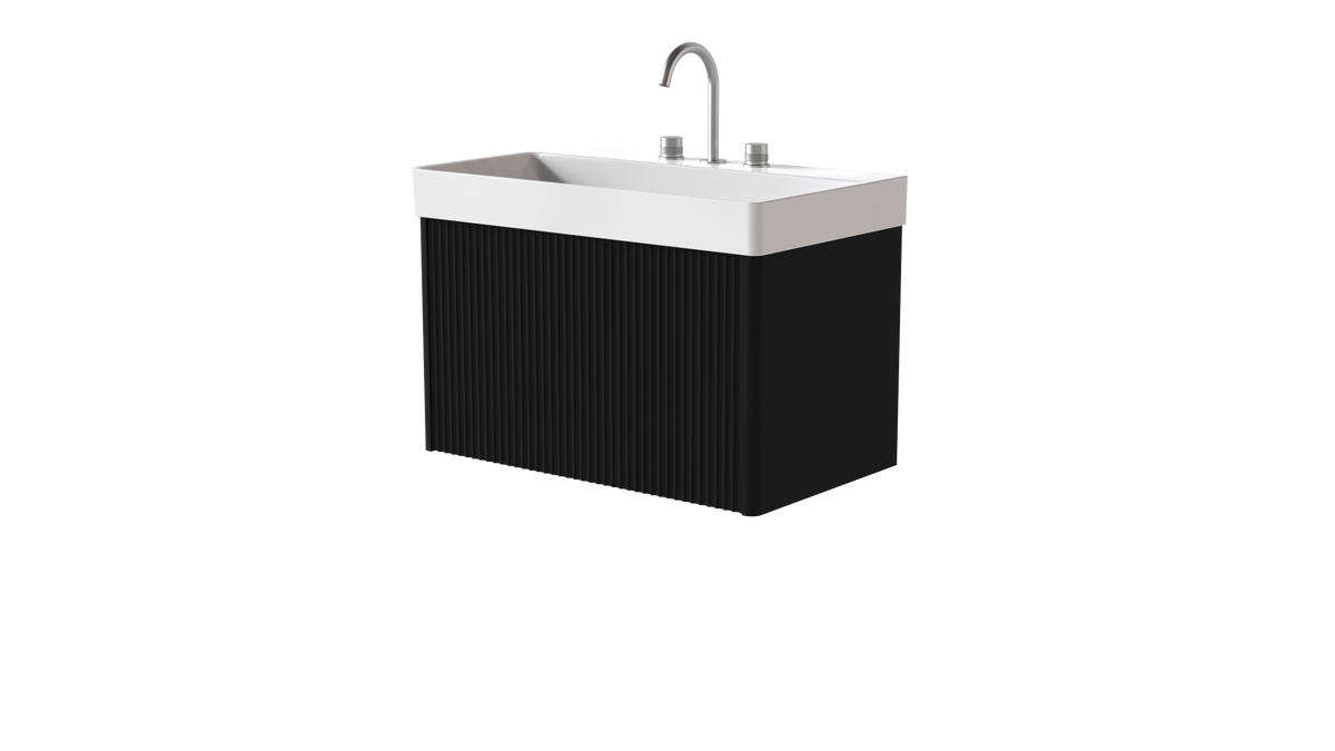 Elice Flute Colour 800mm 1 Drawer