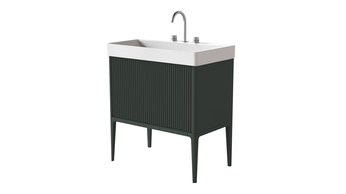 Elice Flute Colour 800mm 1 Drawer
