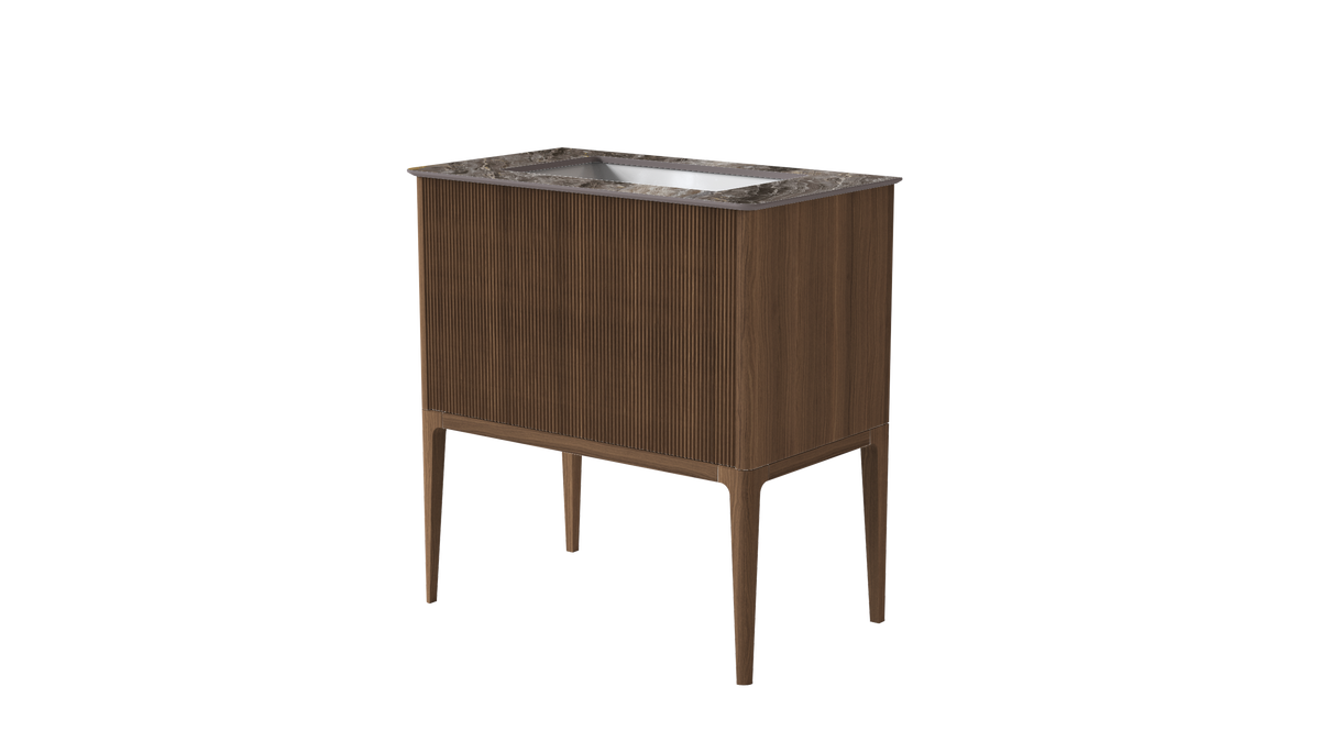 Valentina Rib 800mm 1 Drawer