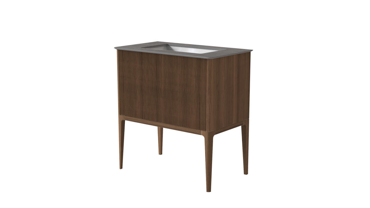 Valentina Rib 800mm 1 Drawer