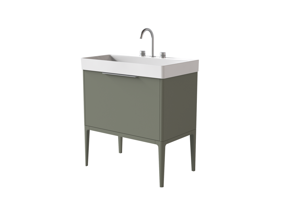 Elice Smooth 800mm 1 Drawer