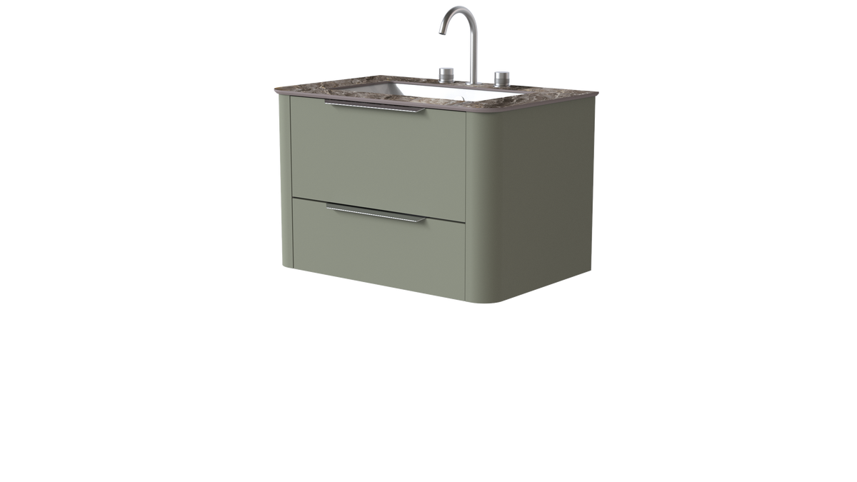 Gabriella 800mm 2 Drawer