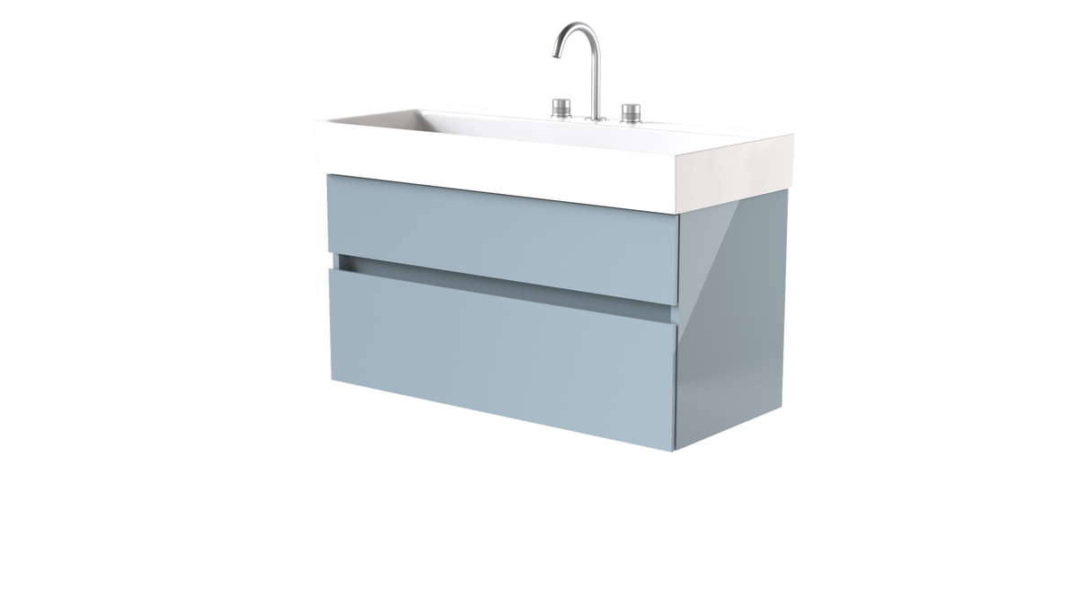 Premium 1000mm 2 Drawer