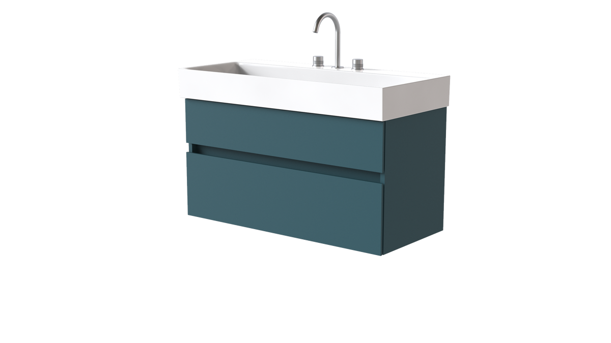 Premium 1000mm 2 Drawer