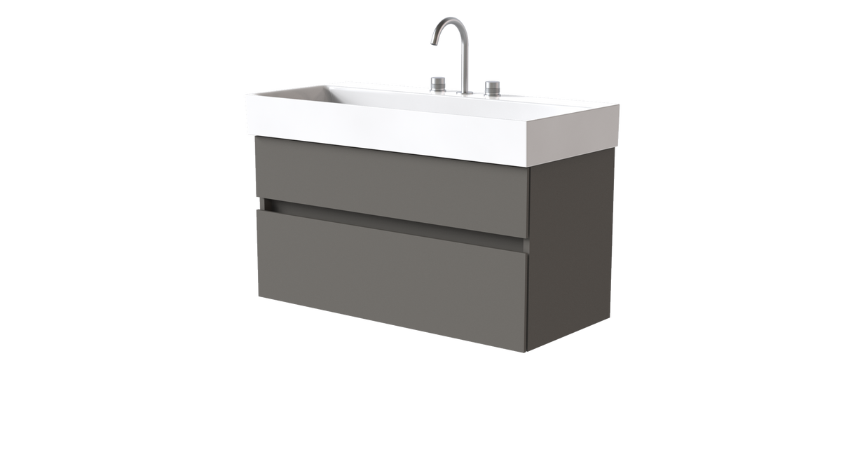 Premium 1000mm 2 Drawer