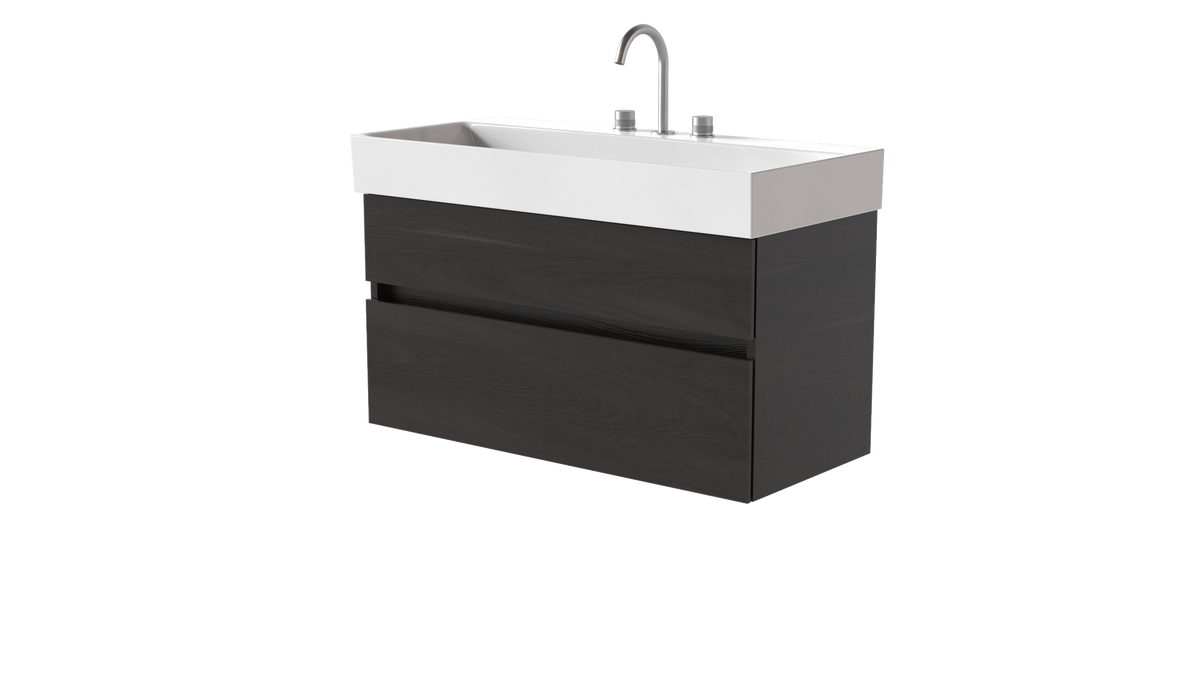 Premium 1000mm 2 Drawer