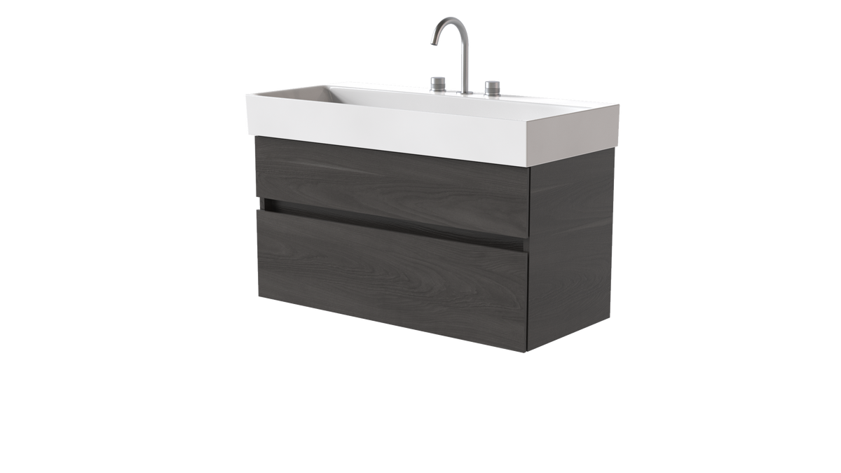 Premium 1000mm 2 Drawer