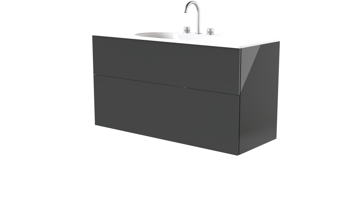 Sfera Deep 1250mm 2 Drawer
