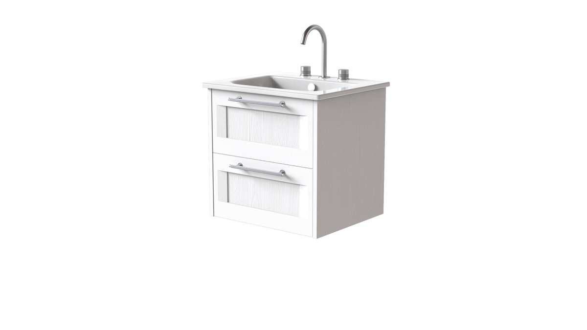 Italy Shaker 600mm 2 Drawer