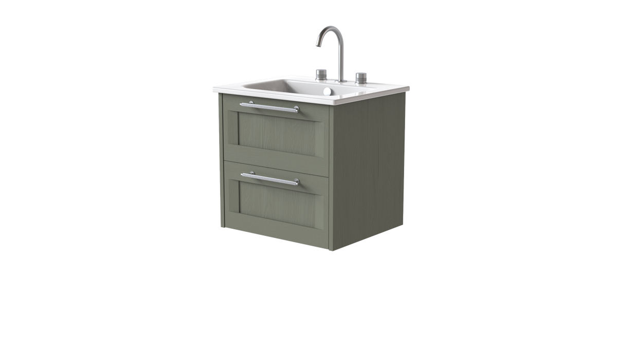 Italy Shaker 600mm 2 Drawer