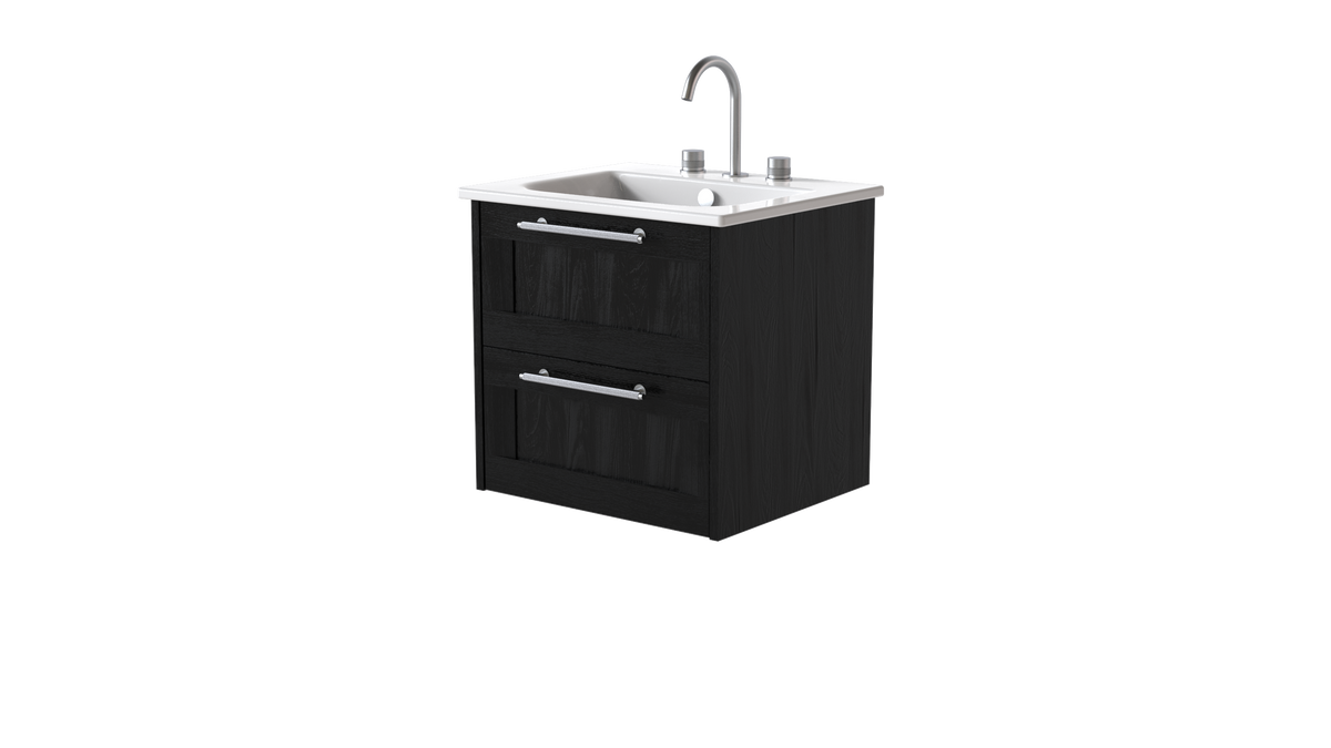 Italy Shaker 600mm 2 Drawer