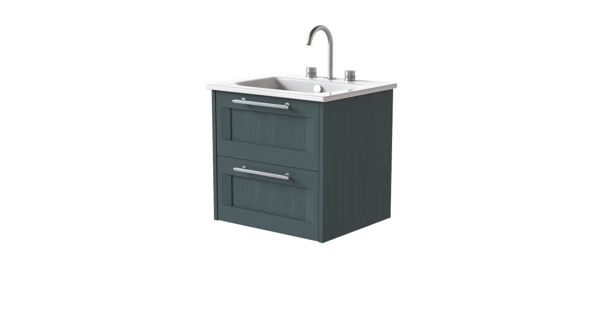 Italy Shaker 600mm 2 Drawer