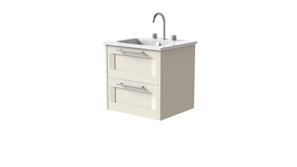 Italy Shaker 600mm 2 Drawer