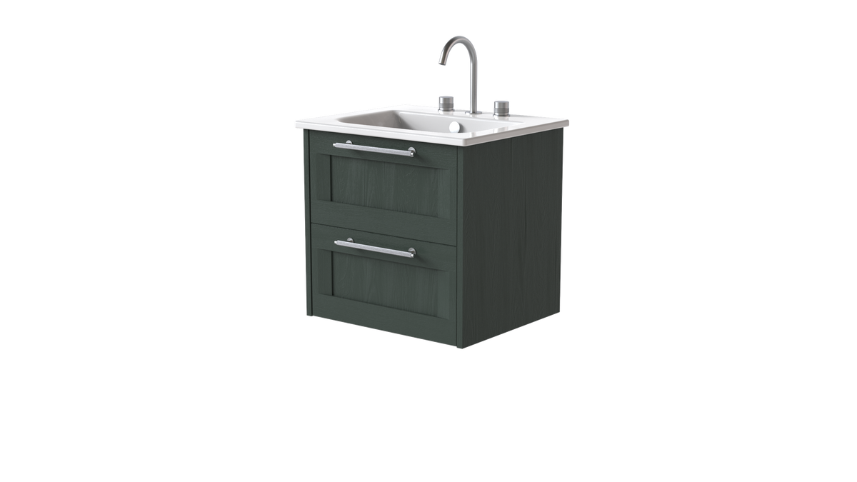 Italy Shaker 600mm 2 Drawer