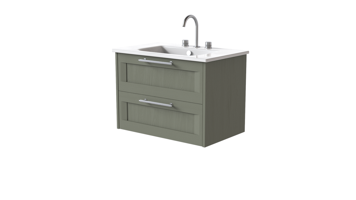 Italy Shaker 800mm 2 Drawer