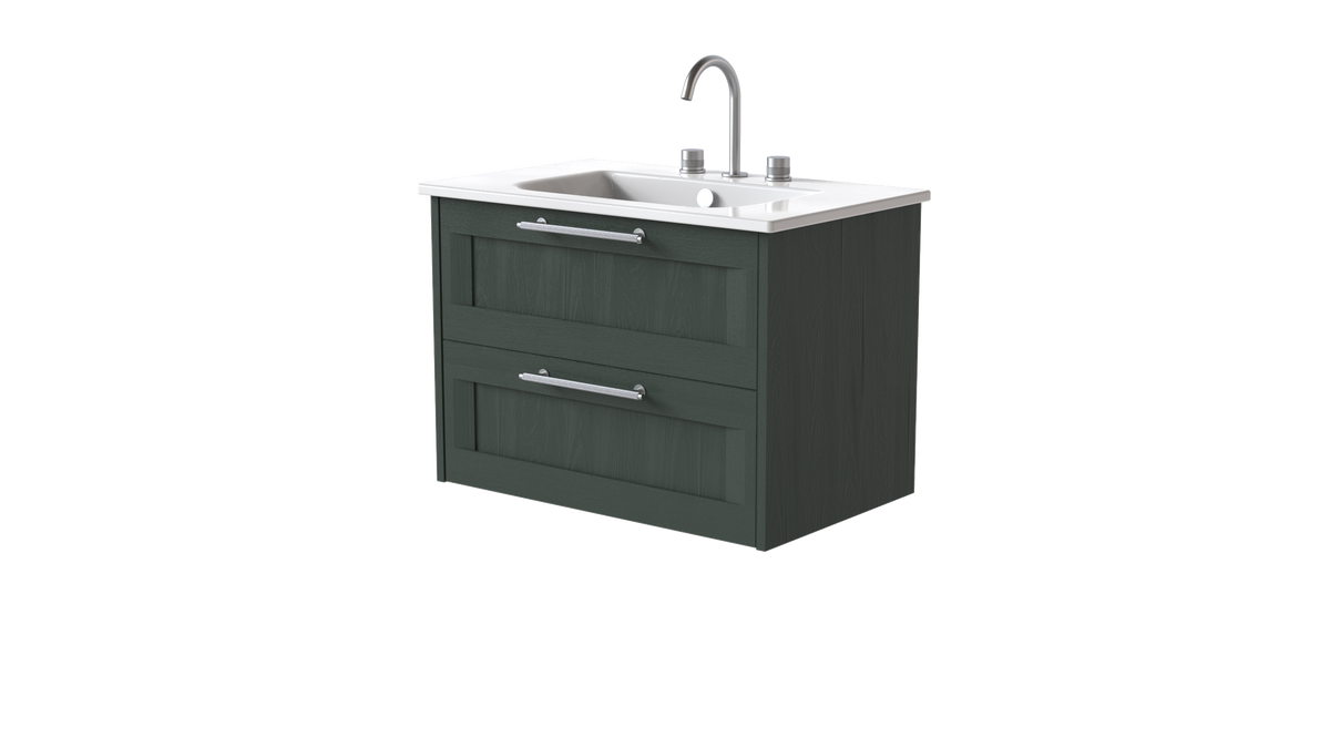 Italy Shaker 800mm 2 Drawer