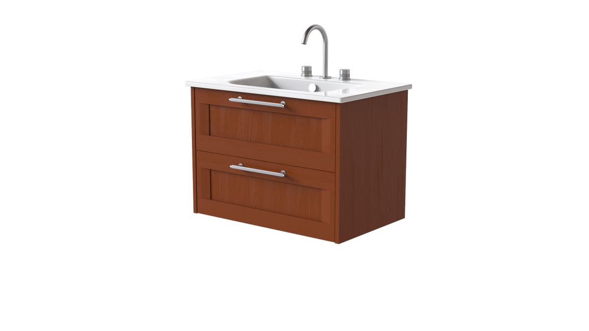 Italy Shaker 800mm 2 Drawer