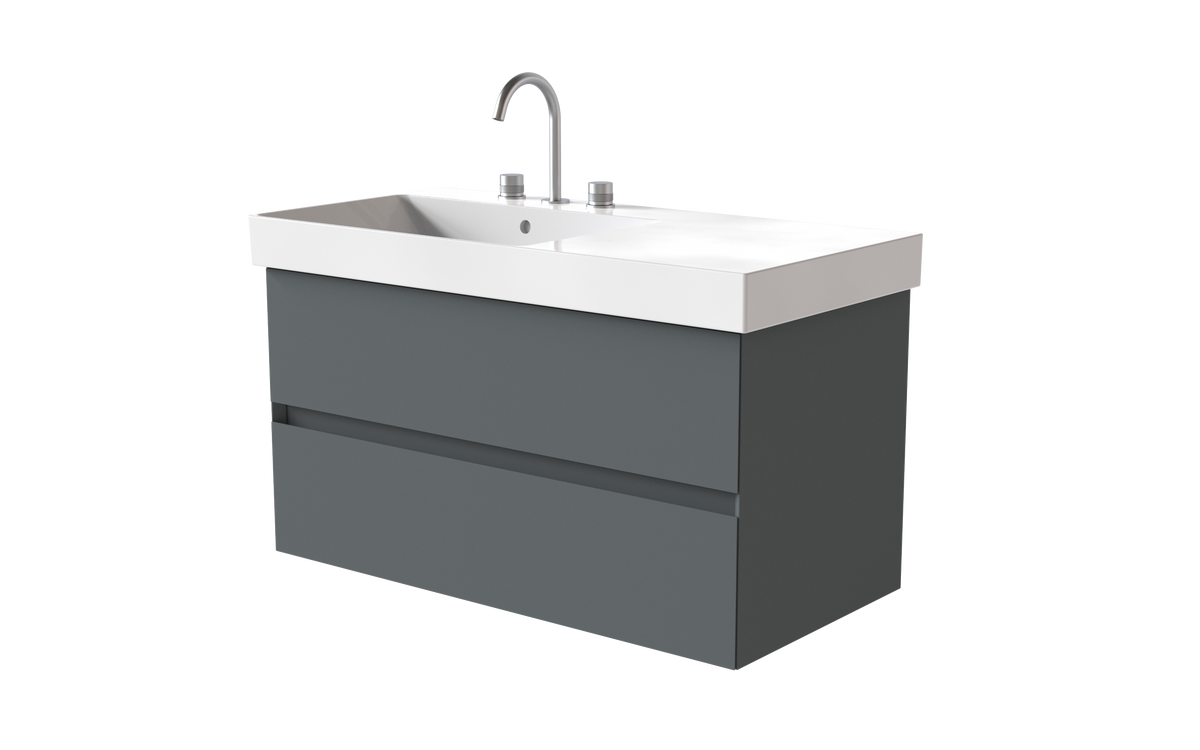 Zero 1000mm 2 Drawer (LH)