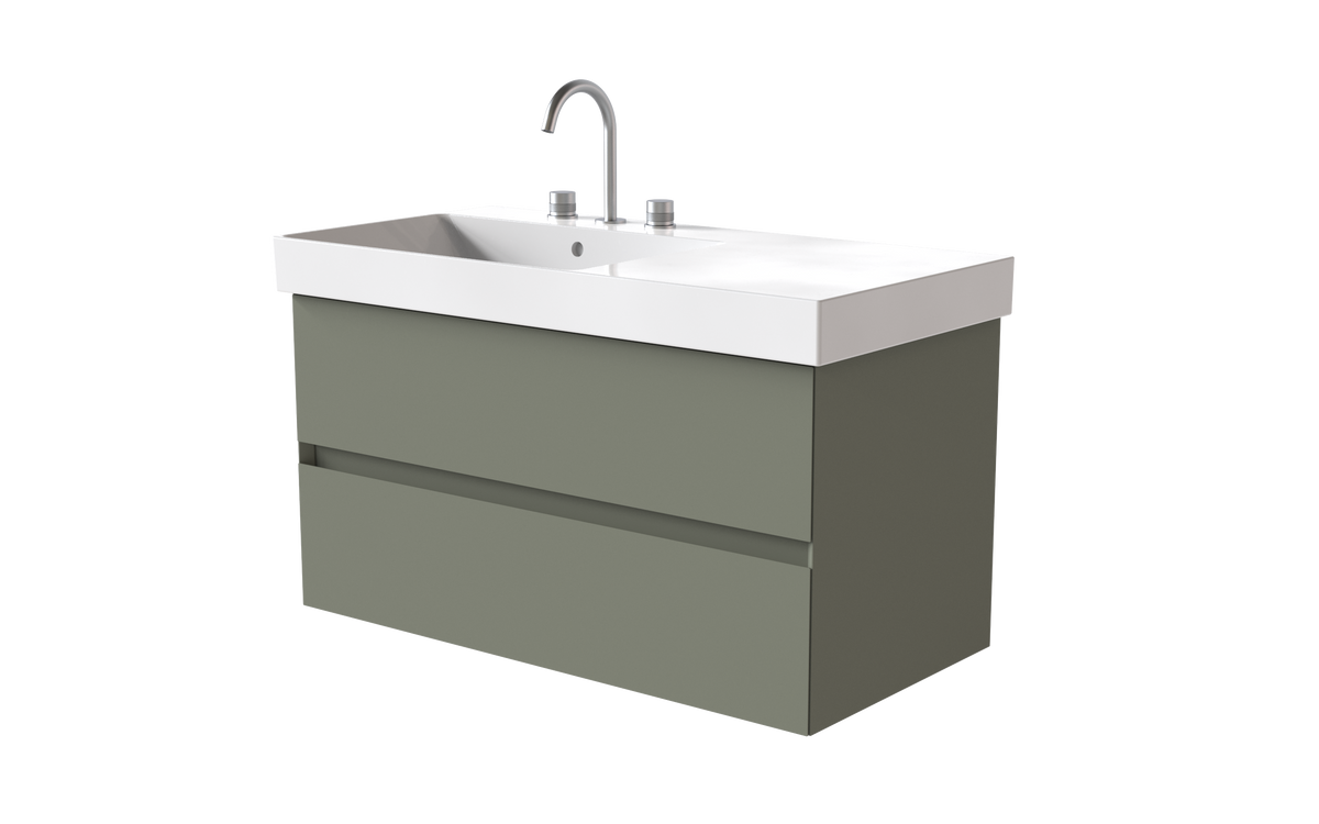 Zero 1000mm 2 Drawer (LH)