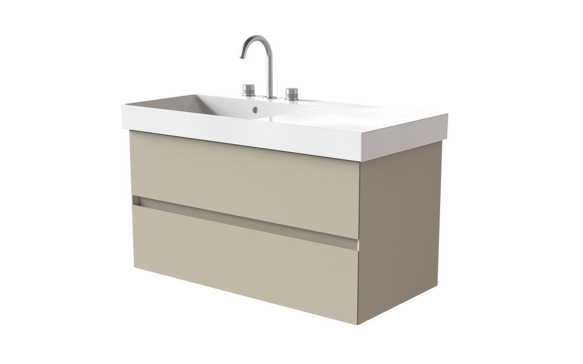 Zero 1000mm 2 Drawer (LH)