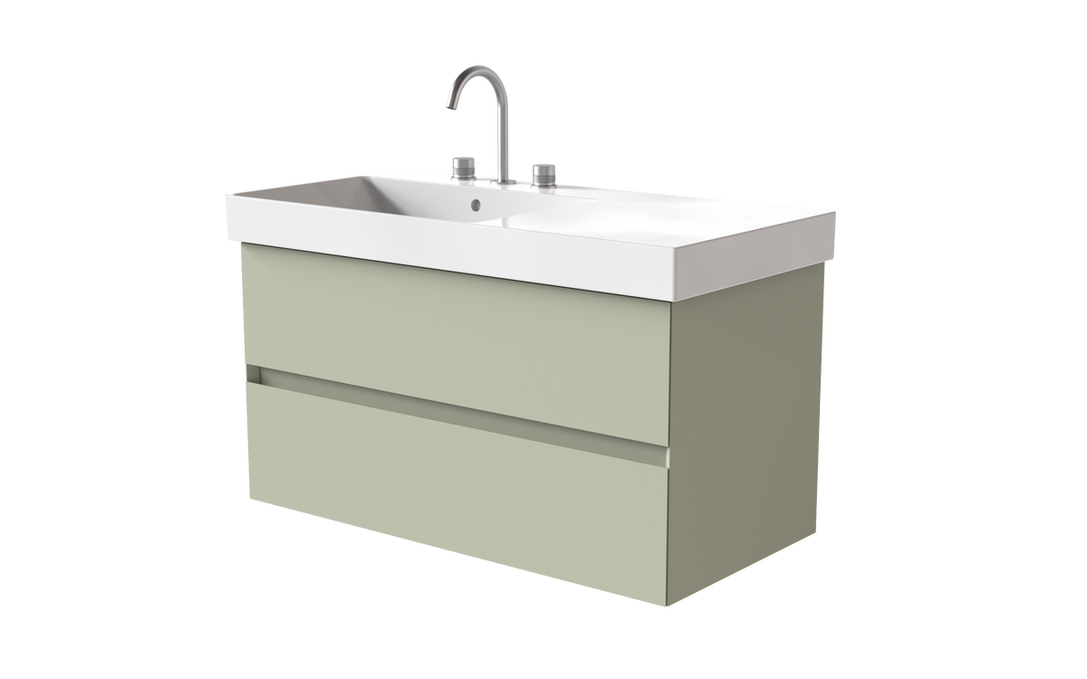 Zero 1000mm 2 Drawer (LH)
