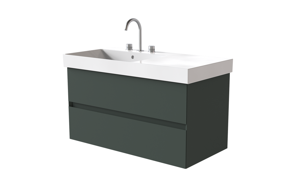 Zero 1000mm 2 Drawer (LH)