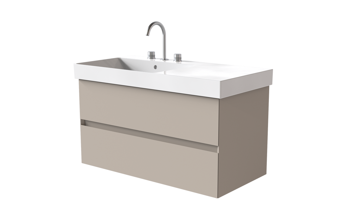 Zero 1000mm 2 Drawer (LH)
