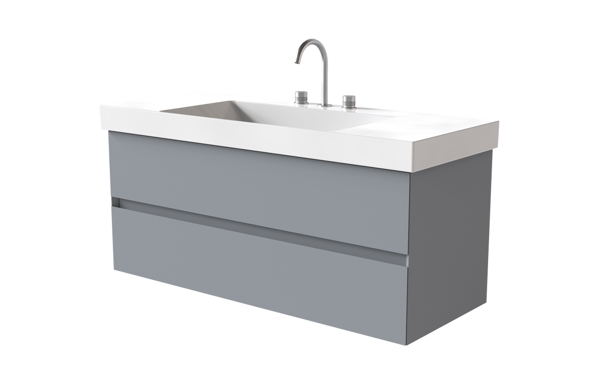 Zero 1250mm 2 Drawer